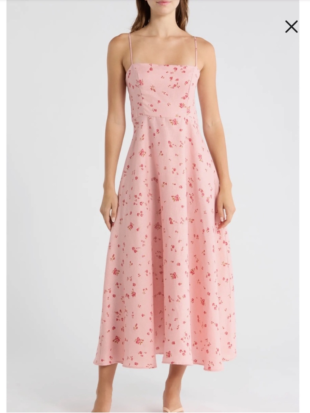 Reformation Monette Linen Maxi Dress Noelia